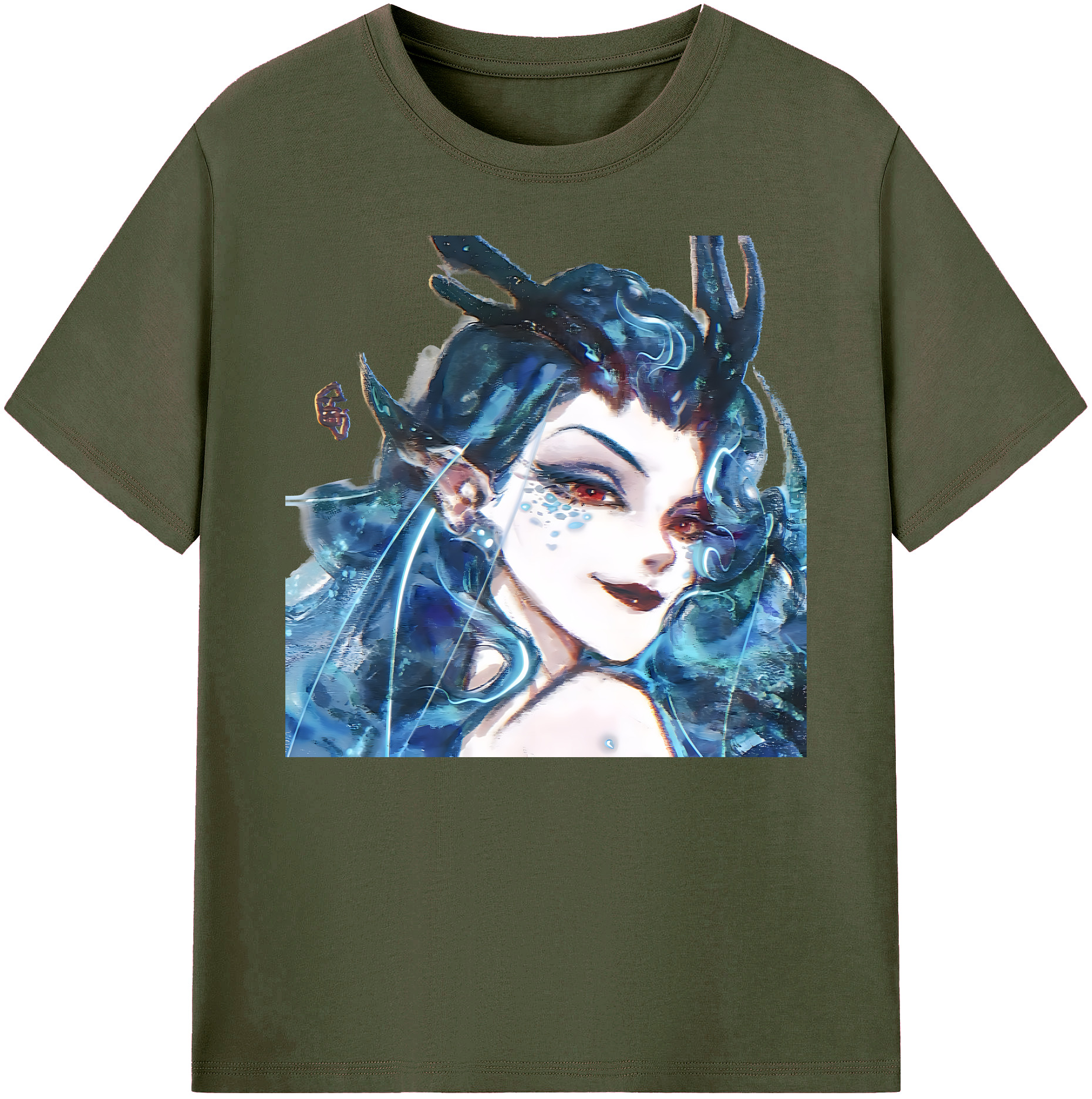 （画像用） Ne Zha 2 ナタ 魔童の大暴れ 綿100％ メンズ半袖Tシャツ｜肌触りやわらか＆通気性